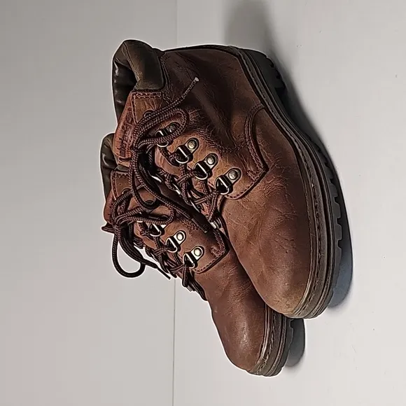Timberland Boots Hiking Trail Work Outdoor Ankle Lace-up 69362 Brown Leather 6.5