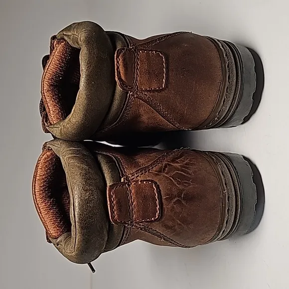 Timberland Boots Hiking Trail Work Outdoor Ankle Lace-up 69362 Brown Leather 6.5