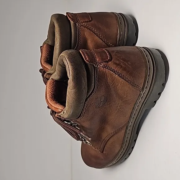 Timberland Boots Hiking Trail Work Outdoor Ankle Lace-up 69362 Brown Leather 6.5
