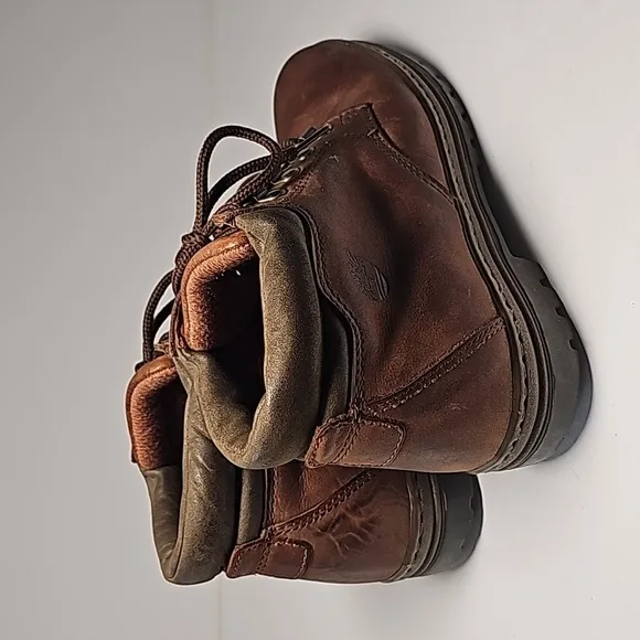 Timberland Boots Hiking Trail Work Outdoor Ankle Lace-up 69362 Brown Leather 6.5