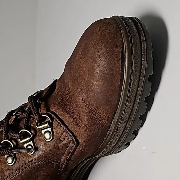Timberland Boots Hiking Trail Work Outdoor Ankle Lace-up 69362 Brown Leather 6.5