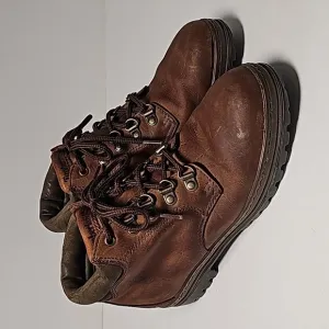 Timberland Boots Hiking Trail Work Outdoor Ankle Lace-up 69362 Brown Leather 6.5