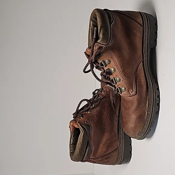 Timberland Boots Hiking Trail Work Outdoor Ankle Lace-up 69362 Brown Leather 6.5