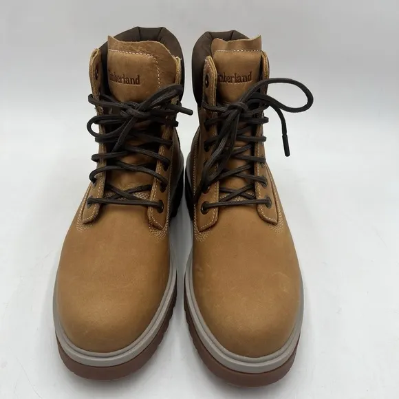Timberland Boots Mens 8.5 Brown Arbor Road Waterproof 6&quot; Workwear Outdoors