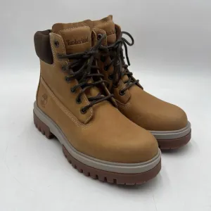 Timberland Boots Mens 8.5 Brown Arbor Road Waterproof 6&quot; Workwear Outdoors