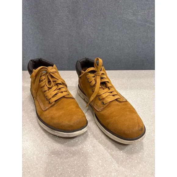 Timberland Bradstreet Men's Size 10M Wheat Outdoor Mid Top Sneaker Chukka Boots