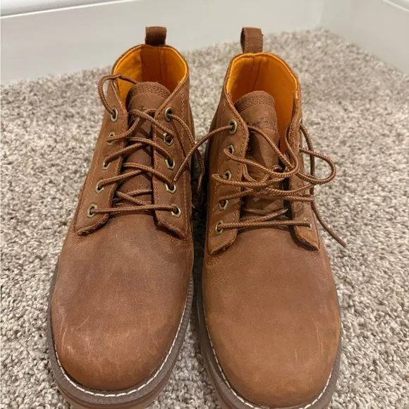 Timberland Brown Chukka Boots with Suede Finish