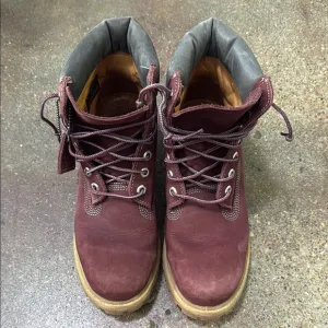 Timberland Burgundy Boots