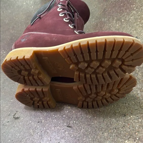 Timberland Burgundy Boots