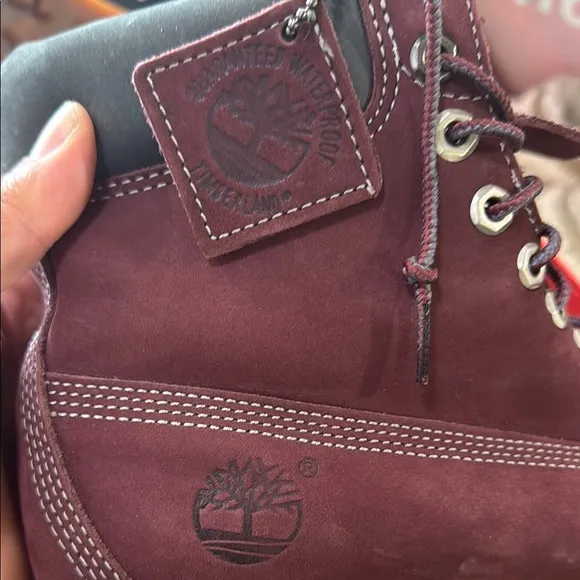 Timberland Burgundy Boots