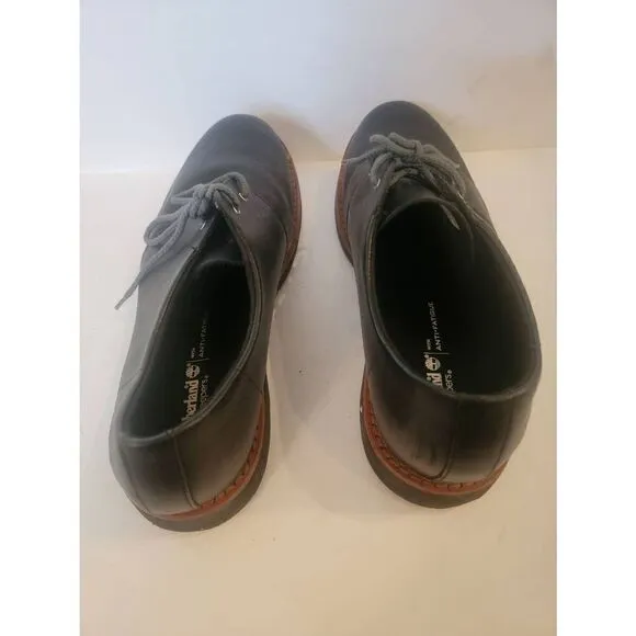 Timberland Earth Keepers Men's Black Leather Anti-Fatigue Chukka Boots Size 8.5