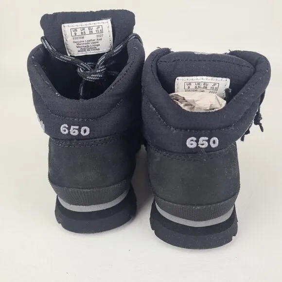 Timberland Euro Hiker 650 Waterproof TODDLER Black Outdoor Boots