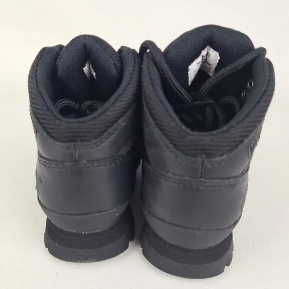 Timberland Euro Hiker 96848 Waterproof TODDLER Black Outdoor Boots Lthr SZ 7