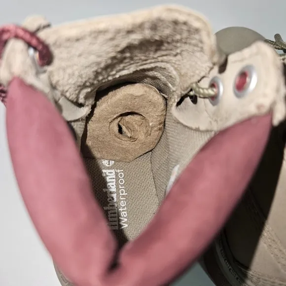 Timberland Light Brown Nubuck Chenille Outdoor Boots