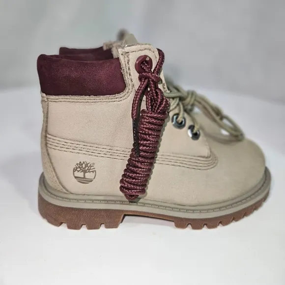 Timberland Light Brown Nubuck Chenille Outdoor Boots
