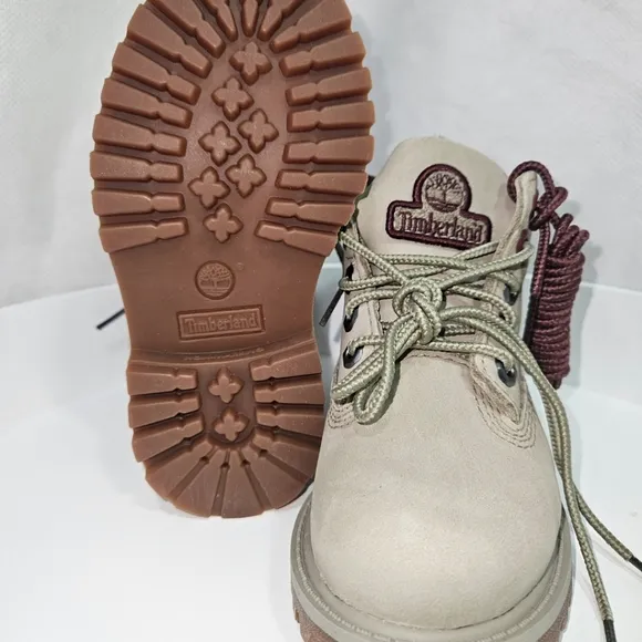 Timberland Light Brown Nubuck Chenille Outdoor Boots