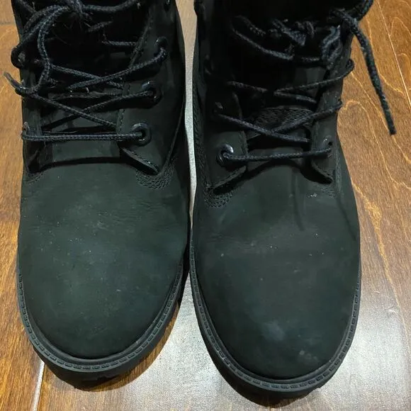 Timberland Men's 6&quot; Padded Collar Waterproof Boot Black Men's Size 7