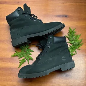 Timberland Men's 6&quot; Padded Collar Waterproof Boot Black Men's Size 7