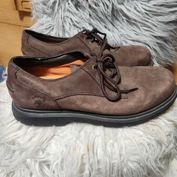 Timberland/ Men's Brown Leather Shoes