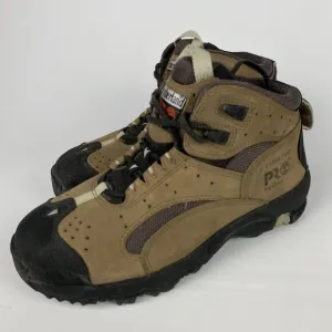 Timberland Pro Boots Womens 7.5 Steel Toe Brown Work Aerocore New With Tags