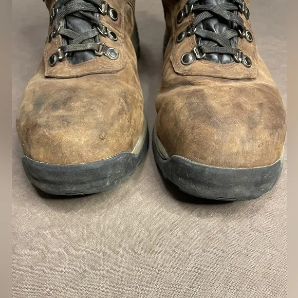 Timberland Pro Flume Mid Waterproof Outdoor Work Steel Safety Toe Boots A1Q8V