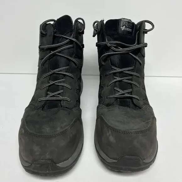 Timberland Pro Mens Payload Work Boots(No insoles) Black Size 11 M