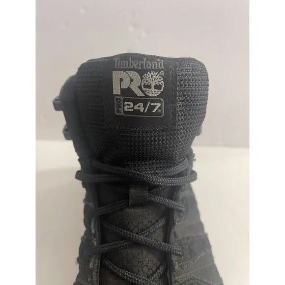 Timberland Pro Soft Toe Mens Black‎ Boots Waterproof Size 7.5M A5MHT