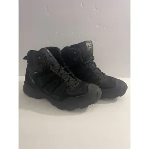 Timberland Pro Soft Toe Mens Black‎ Boots Waterproof Size 7.5M A5MHT