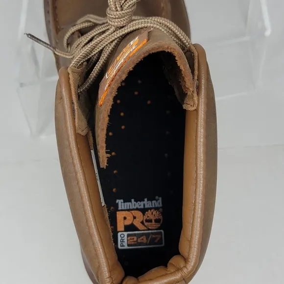 Timberland PRO Wedge 6&quot; Soft Moc-Toe Work Boots Size 13 Oil Slip Resistant New