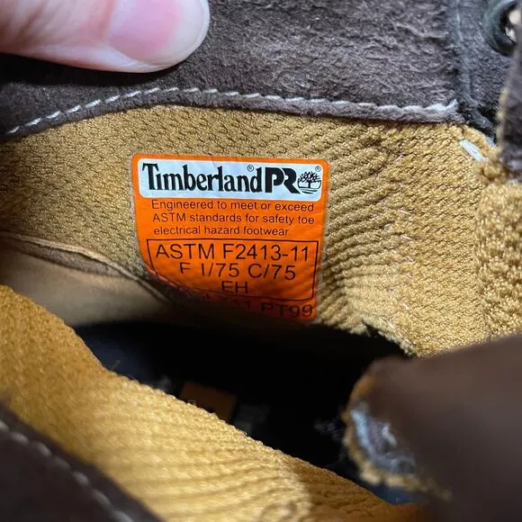 Timberland Pro Womens Hightower Alloy Safety Toe Boots 6 inch Waterproof 9