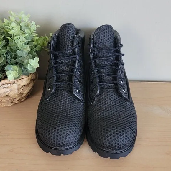 Timberland Vent Tech Hive Honeycomb Triple Black 6 Inch Classic Premium Boots 3