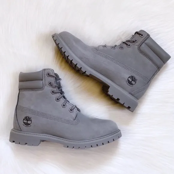 Timberland Women’s Waterville 6” Waterproof Grey Boots