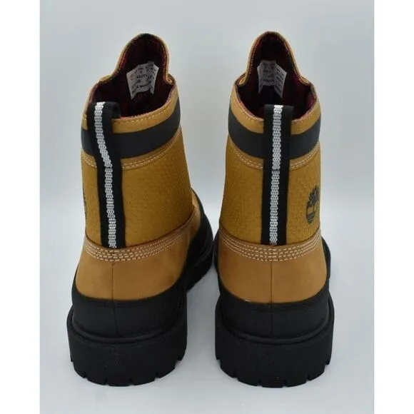 Timberland Heritage Womens Size 8.5 Modern Zip 6in Wheat Nubuck Waterproof Boots