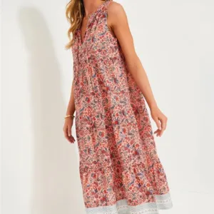 TNUCK BEACH | Rosebud bc Whimsy Salty Paloma Caftan