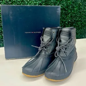 Tommy Hilfiger Rain Boots - Size 11 - Black - Used Like New!
