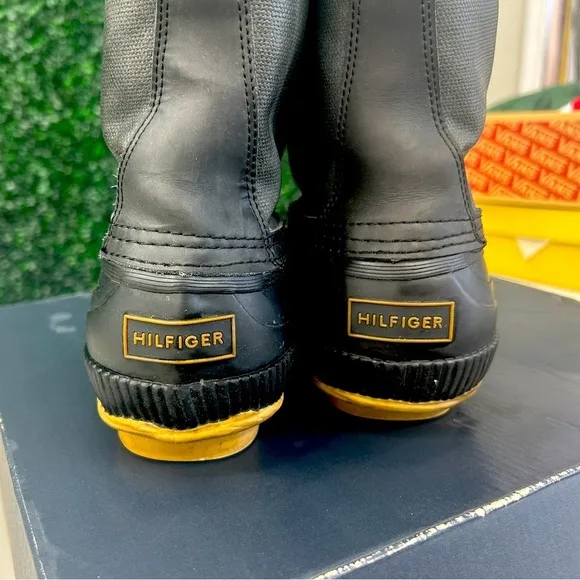 Tommy Hilfiger Rain Boots - Size 11 - Black - Used Like New!