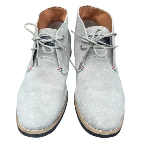 Tommy Hilfiger TMSTEN-R Men's Leather Casual Chukka Gray Boots Size 8.5