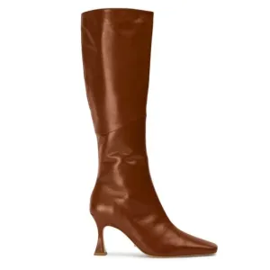 Tony Bianco Fantasy Heeled Boot in Rust Venice