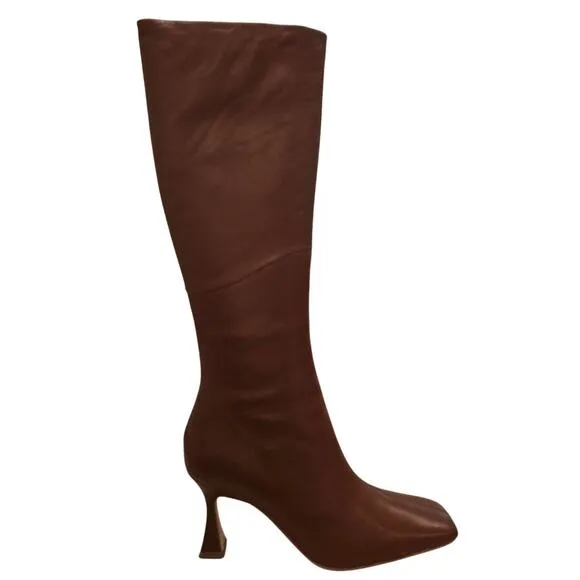 Tony Bianco Fantasy Heeled Boot in Rust Venice
