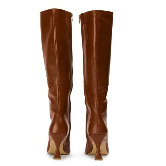 Tony Bianco Fantasy Heeled Boot in Rust Venice