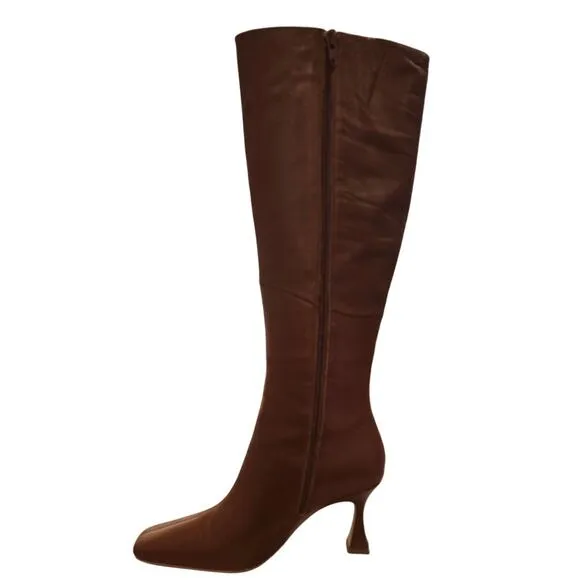 Tony Bianco Fantasy Heeled Boot in Rust Venice