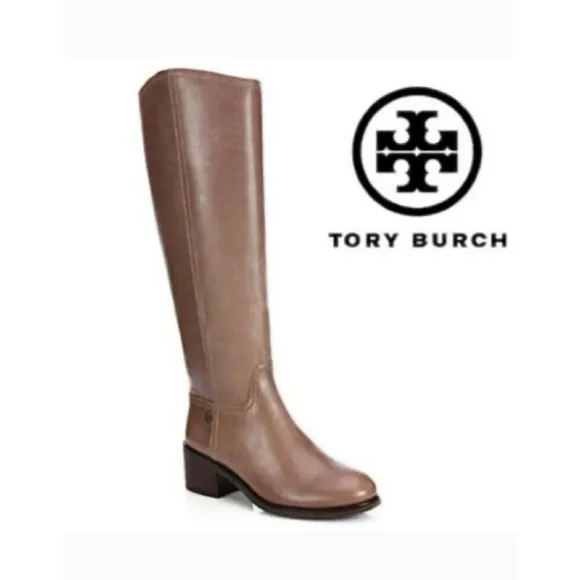 Tory Burch Tall Riding Boots Size 6 M