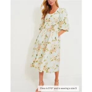 TUCKERNUCK Aqua Watercolor Marlena Dress