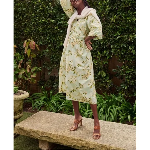 TUCKERNUCK Aqua Watercolor Marlena Dress