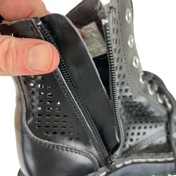 T.U.K. Black Combat &amp; Moto Boots