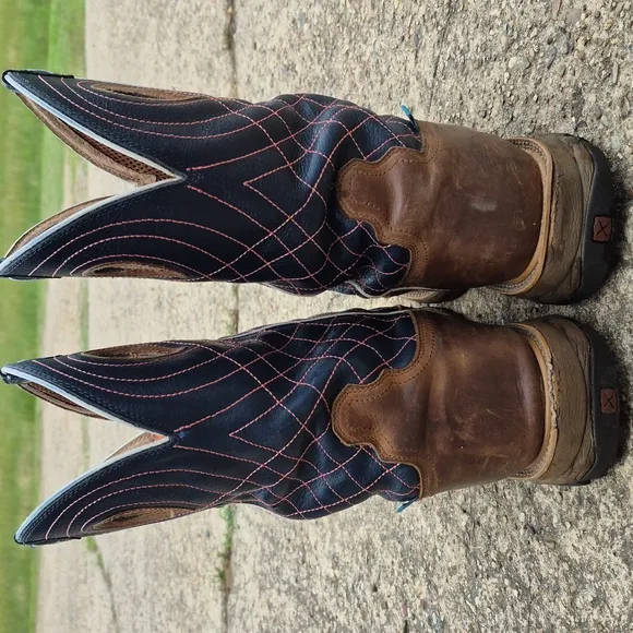 Twisted X 12D Waterproof CellStretch Western Work Boots - Alloy Toe MXBAW01