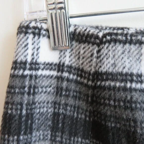 TYLER BOE Plaid Four Panel Mini Skirt in Black Preppy Academia - Size US 4 NWT