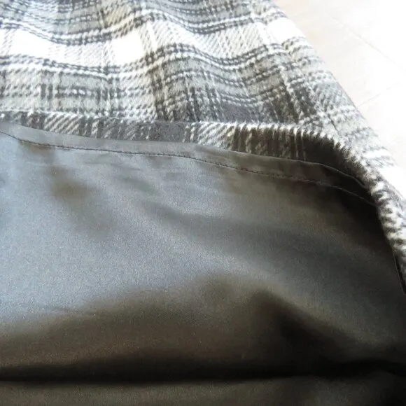 TYLER BOE Plaid Four Panel Mini Skirt in Black Preppy Academia - Size US 4 NWT