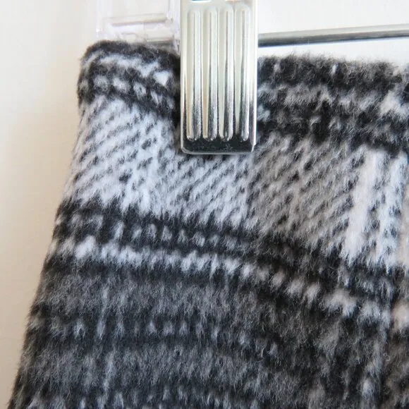 TYLER BOE Plaid Four Panel Mini Skirt in Black Preppy Academia - Size US 4 NWT