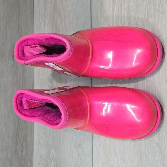 Ugg Australia Kids Girls Winter Outdoor Boots Pink Sz 13